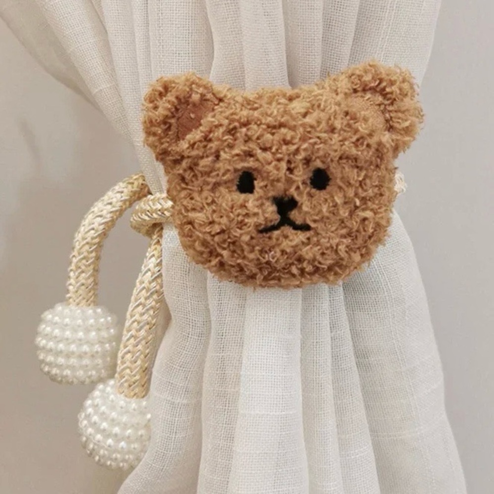 Teddy Bear Tieback Curtain Holder